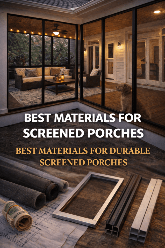 screened porches