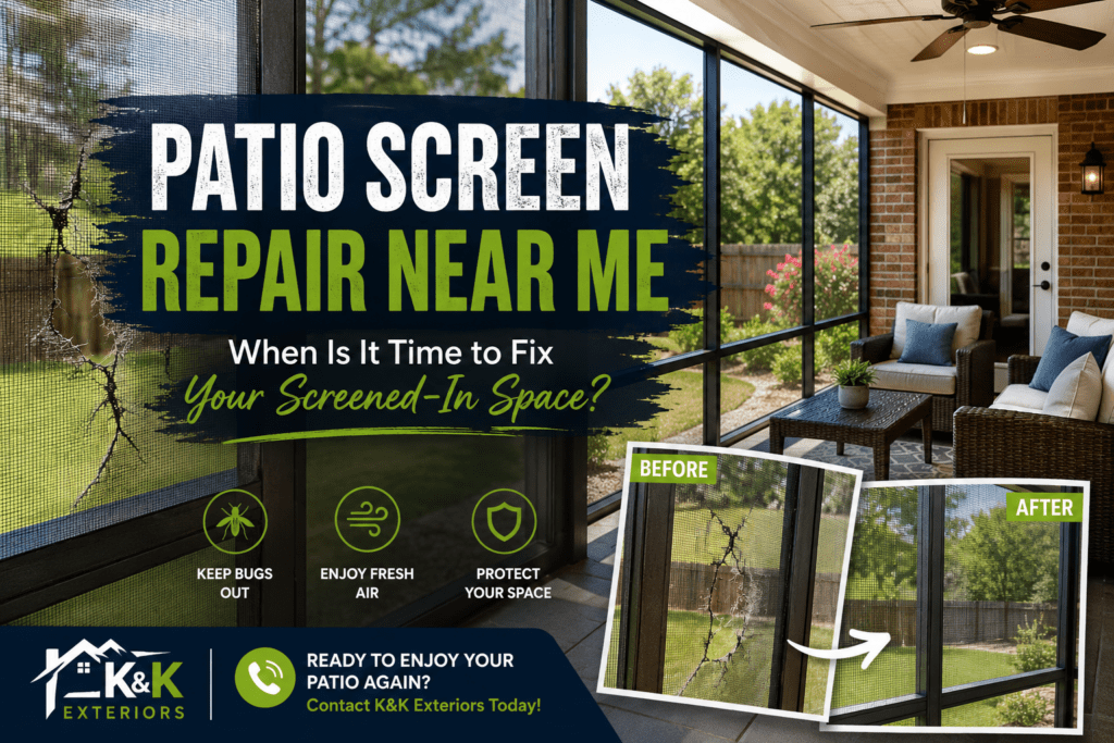 patio screen repairs