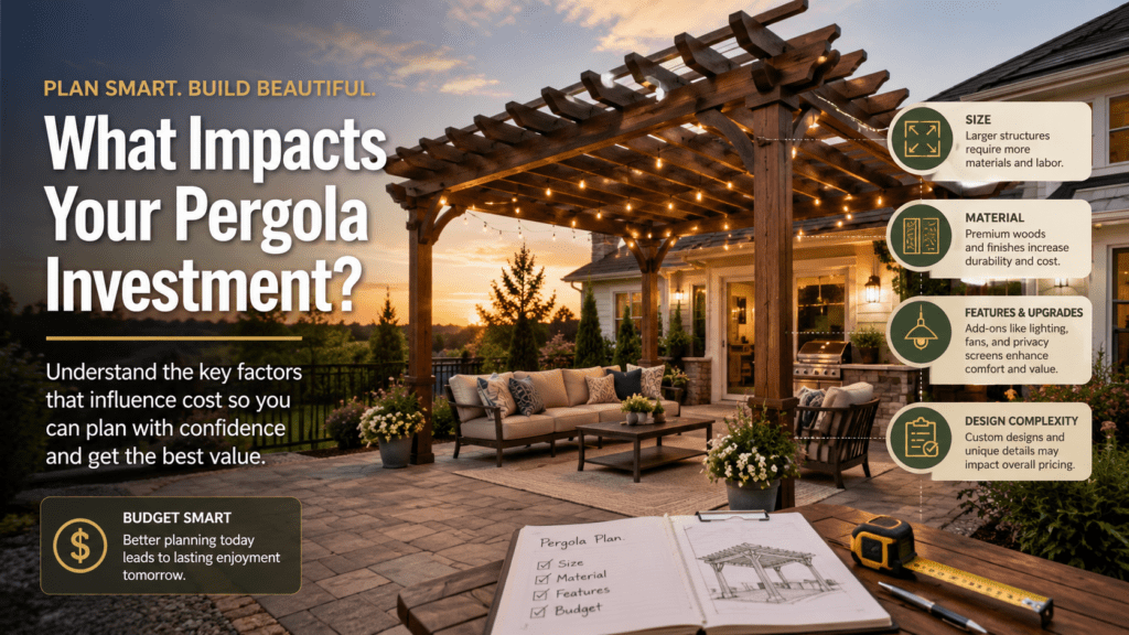 pergola cost