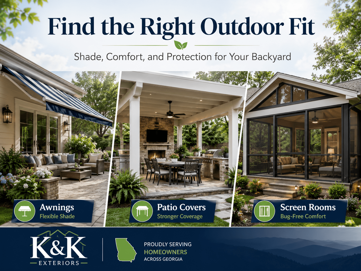 Right fit for your backyard
