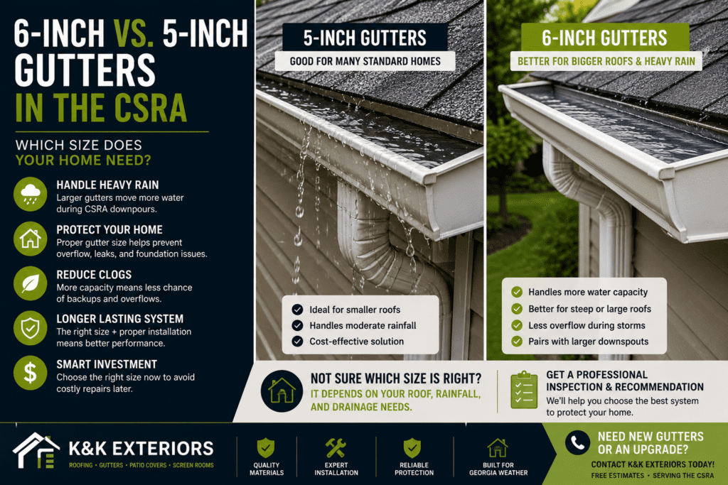 gutter in the csra