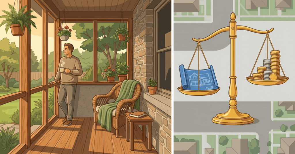 Does a Screened Porch Raise Your Home's Appraisal, or Just Its Asking Price?